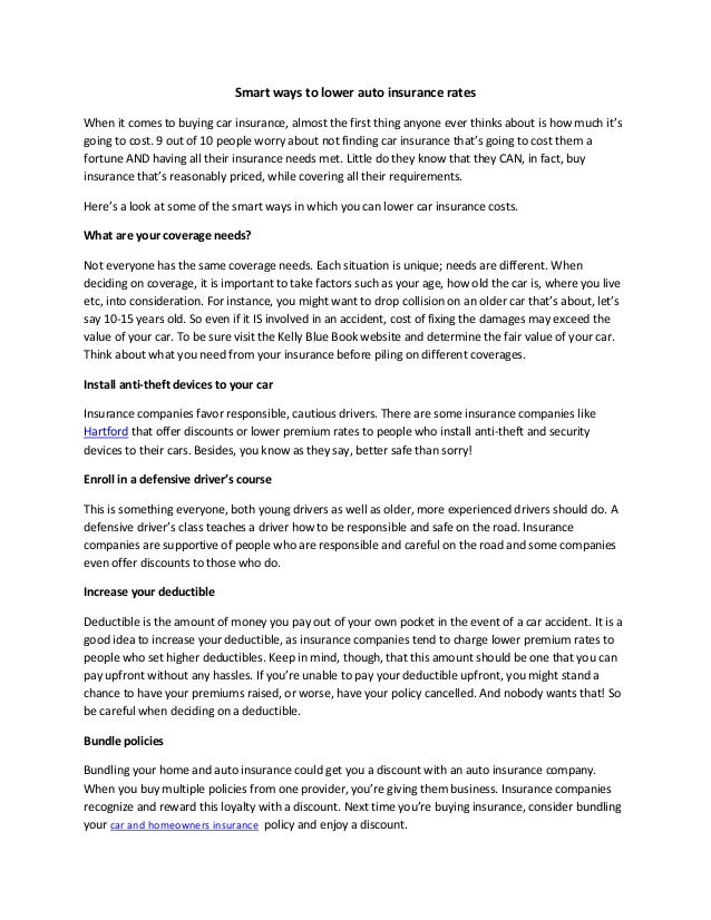 Ways For Cheaper Car Insurance Ways For Cheaper Car Insurance