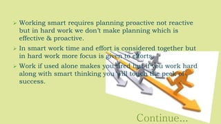 Smart work | PPTX