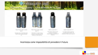 Incertezza come impossibilità di prevedere il futuro
 