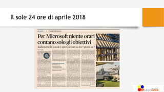Il sole 24 ore di aprile 2018
 