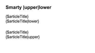 Smarty Template Engine | PDF