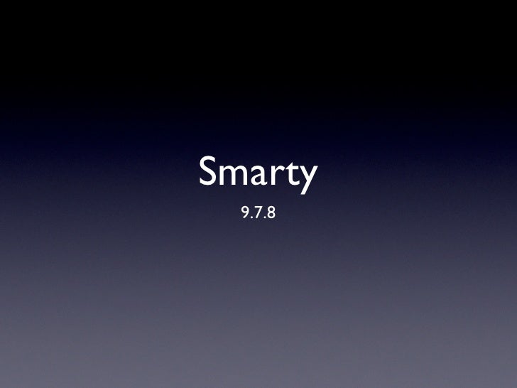 Smarty