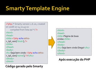 Smarty Template Engine