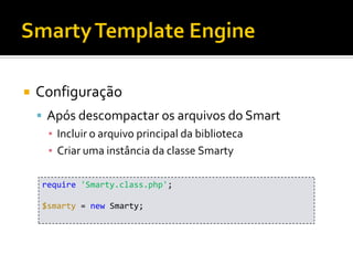 Smarty Template Engine