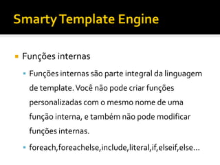 Smarty Template Engine