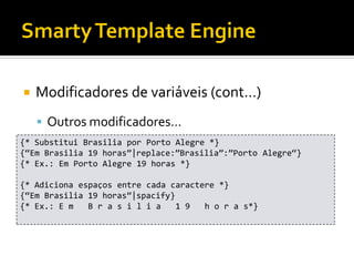 Smarty Template Engine