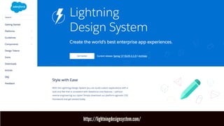 https://lightningdesignsystem.com/
 