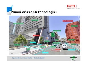 Titolo della presentazioneSi può vendere con i Social Media? – Claudio Gagliardini
Nuovi orizzonti tecnologici
 