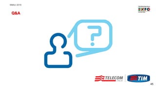 SMAU 2015
Q&A
45
 