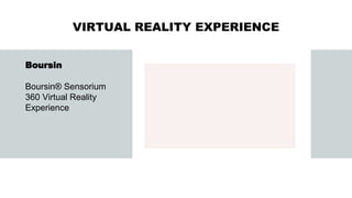 Boursin
Boursin® Sensorium
360 Virtual Reality
Experience
VIRTUAL REALITY EXPERIENCE
 