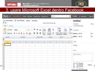Analisi statistica dei social network con Microsoft Excel Slide 11
