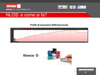NLOS: e come si fa?
35
Profilo di elevazione NON favorevole
Rilancio 
 