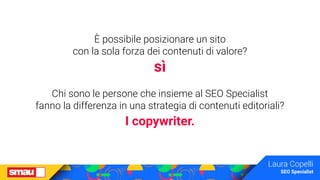 SMAU Napoli 2022 | Da zero a duemila keyword con la sola forza dei contenuti di valore