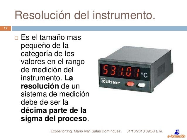 Fundamentos Sistemas de Medición.