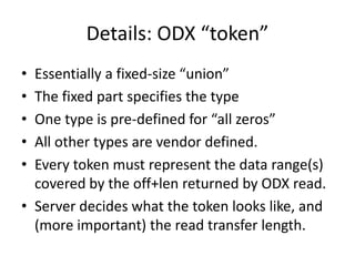 SMB3 Offload Data Transfer (ODX) | PDF