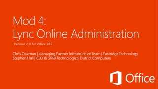 Version 2.0 for Office 365

 