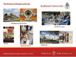SMB 20141211 Radboud Research Facilities