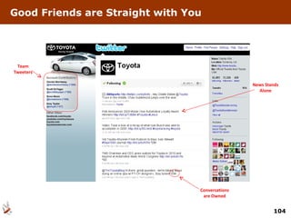 Good Friends are Straight with You Conversations are Owned Team Tweeters News Stands Alone 