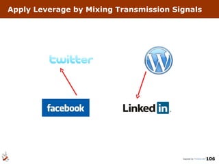 Apply Leverage by Mixing Transmission Signals Inspired by “ Twitterville ” 