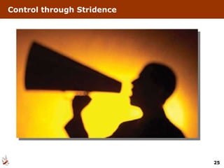 Control through Stridence  