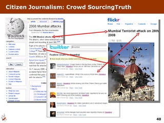 Citizen Journalism: Crowd SourcingTruth 