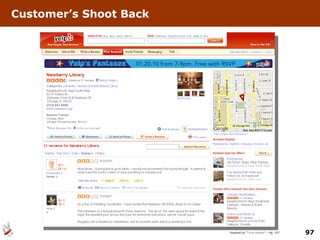 Customer’s Shoot Back Inspired by “ Trust Agents ” – Pg. 197 