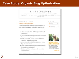 Case Study: Organic Blog Optimization 