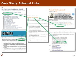 Case Study: Inbound Links 
