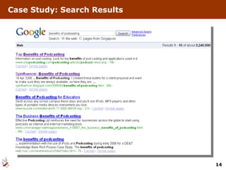 Case Study: Search Results 