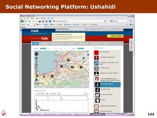 Social Networking Platform: Ushahidi 