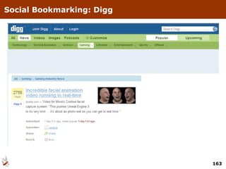 Social Bookmarking: Digg 