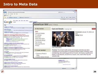Intro to Meta Data 