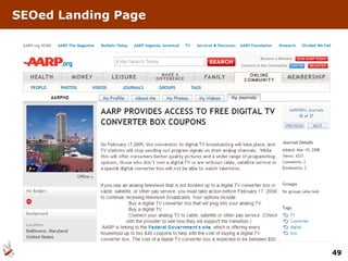 SEOed Landing Page 