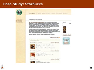 Case Study: Starbucks 