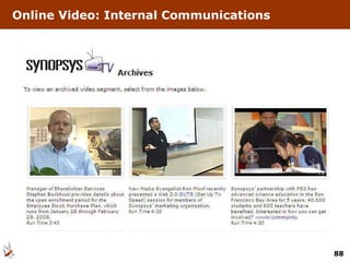 Online Video: Internal Communications 