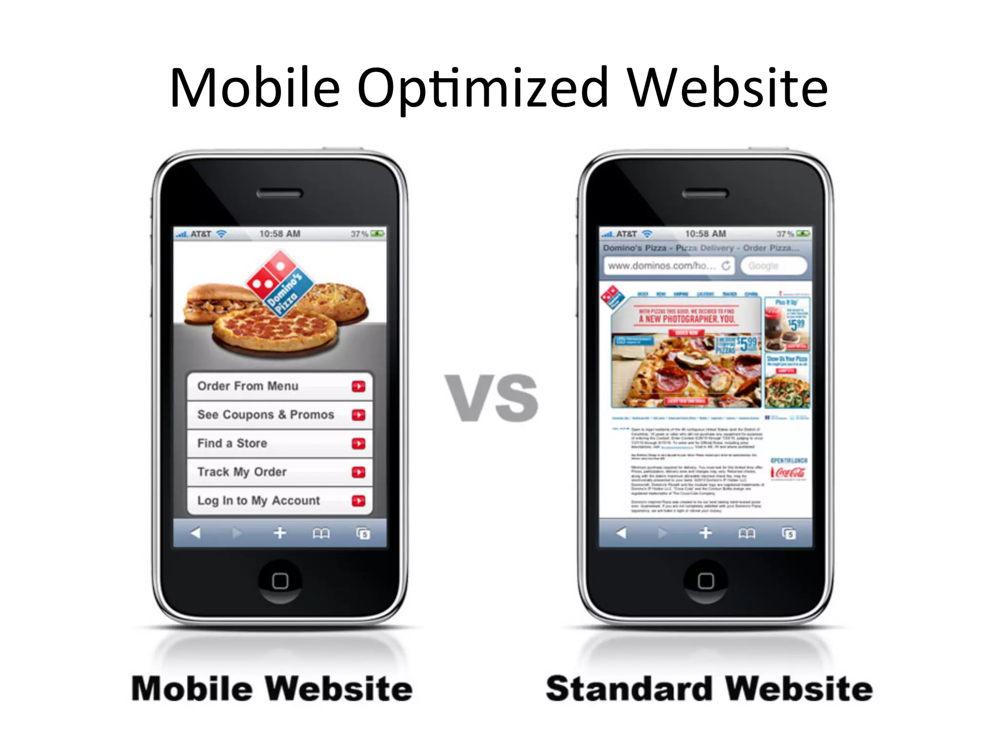 Mobile	
  Op1mized	
  Website	
  
 