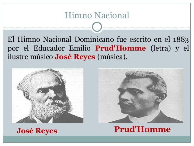 Resultado de imagen para primera ejecucion del himno nacional dominicano