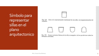 Símbolos de muebles para planos arquitectónicos | PDF