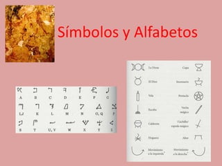 Símbolos y Alfabetos 