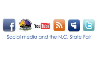 Social media and the N.C. State Fair 