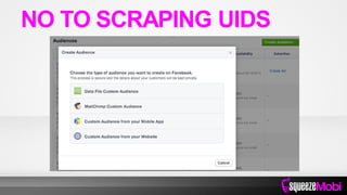 NO TO SCRAPING UIDS
 