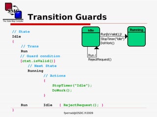 The State Machine Compiler | PDF