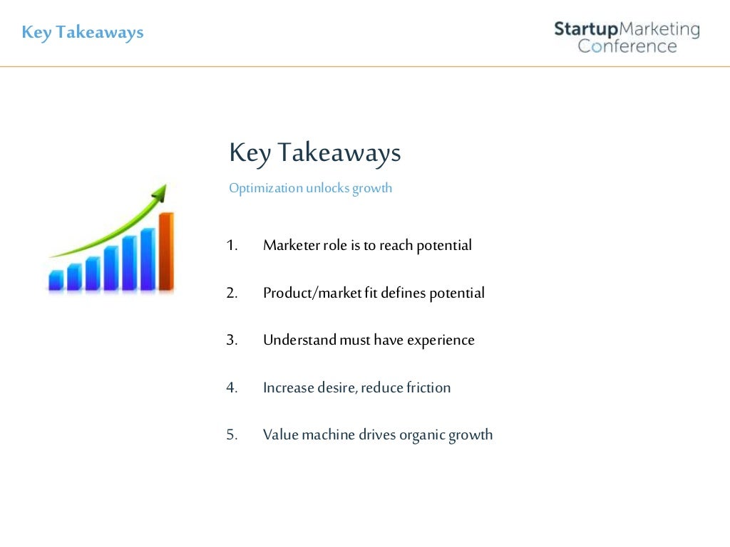 Key Takeaways Key Takeaways Optimization