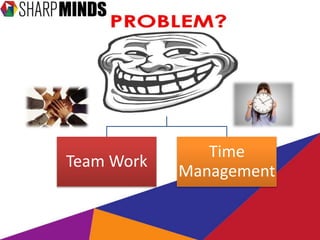 Team Work 
Time 
Management 
 
