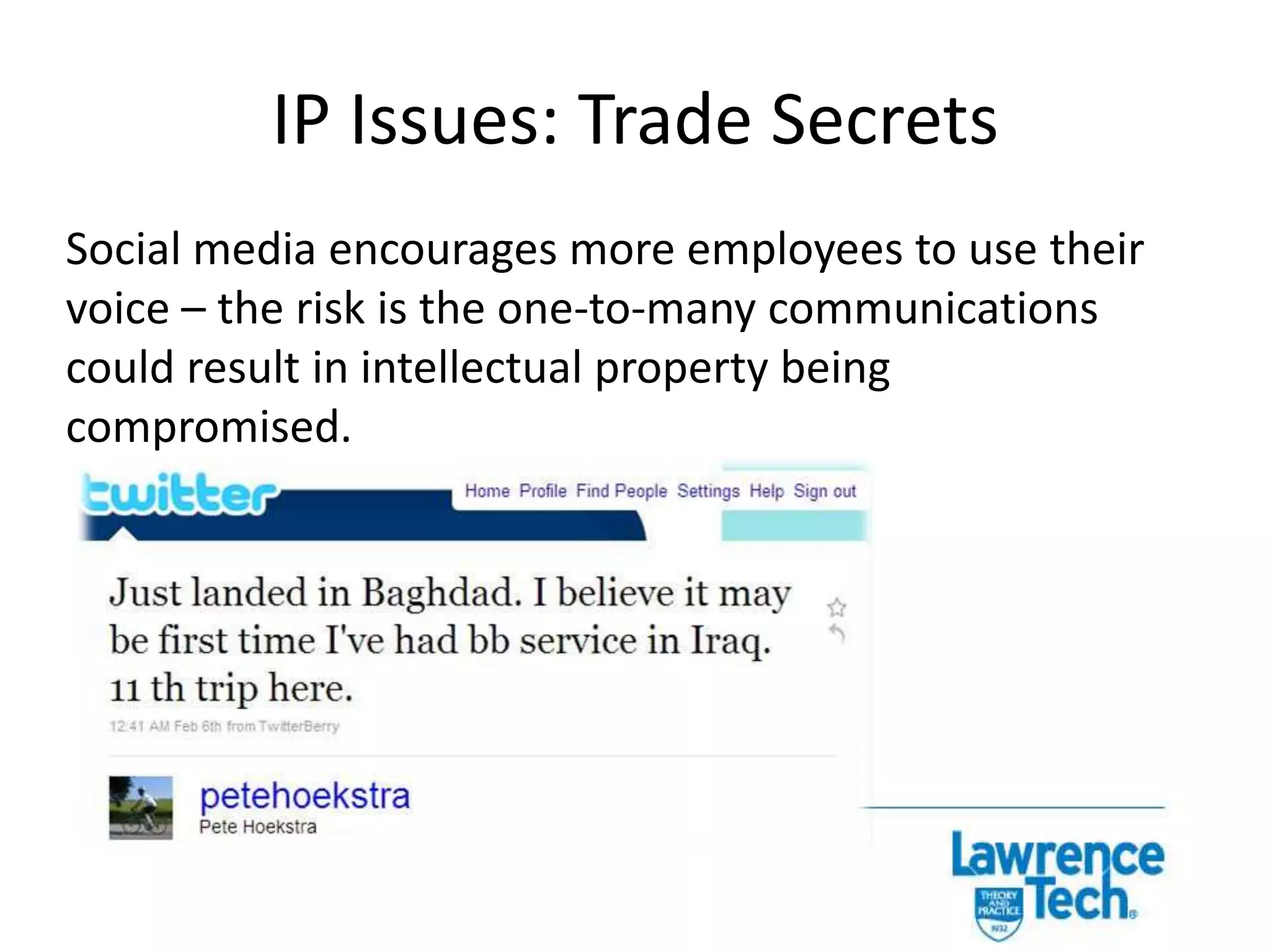 I can put this logo here to talk about the show…But I can’t create a Seinfeld Aptitude Test book and sell itIP Issues – Copyright – Fair Use