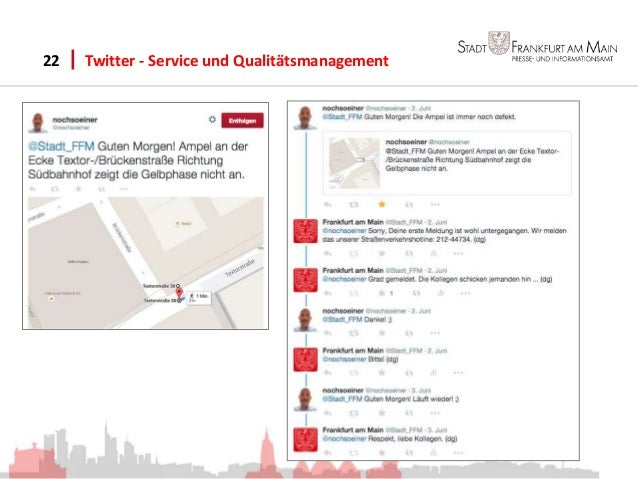 Wie Die Stadt Netzwerkt Social Media Angebote Der Stadt Frankfurt A