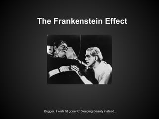 Podcasting and the Frankenstein Effect