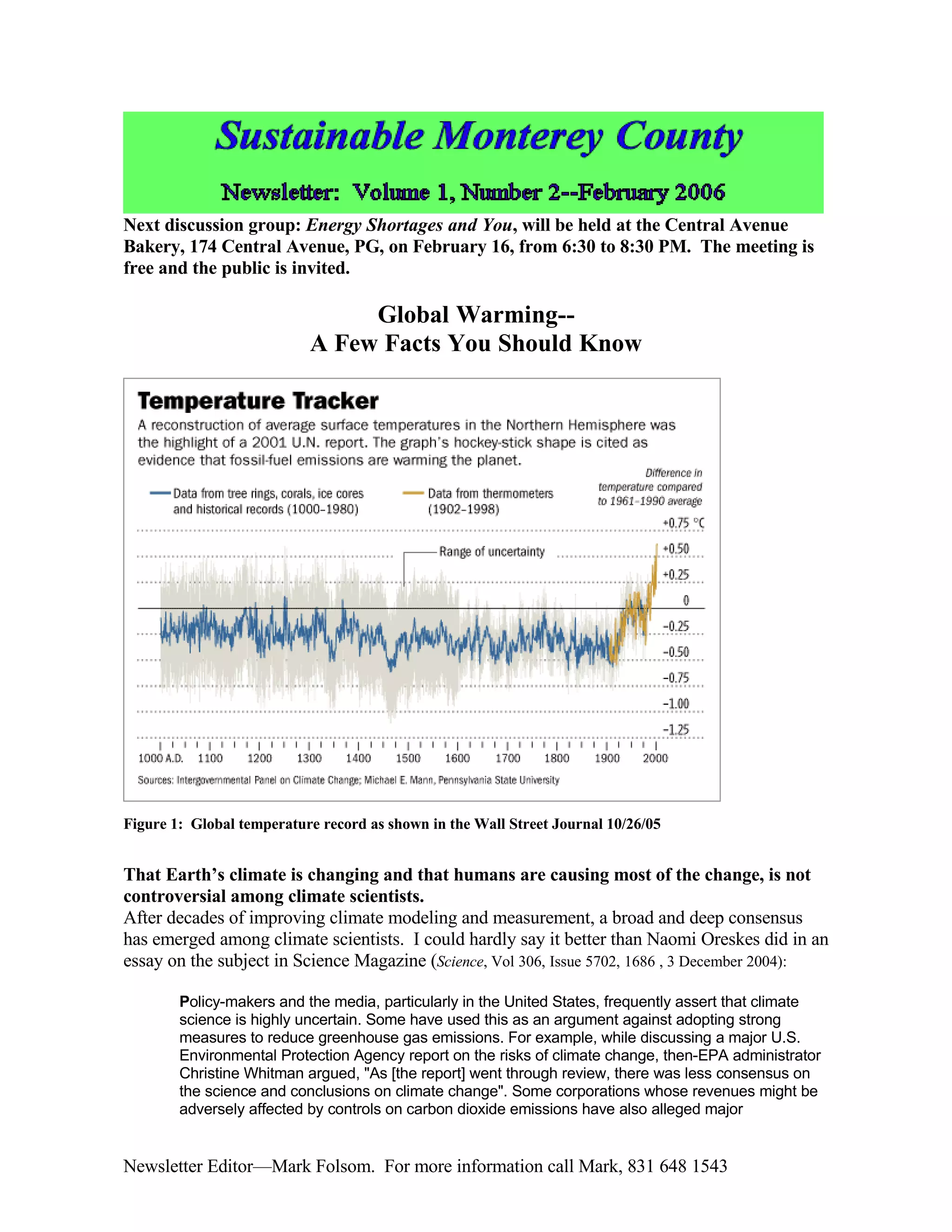 Smc Newsletter February 06