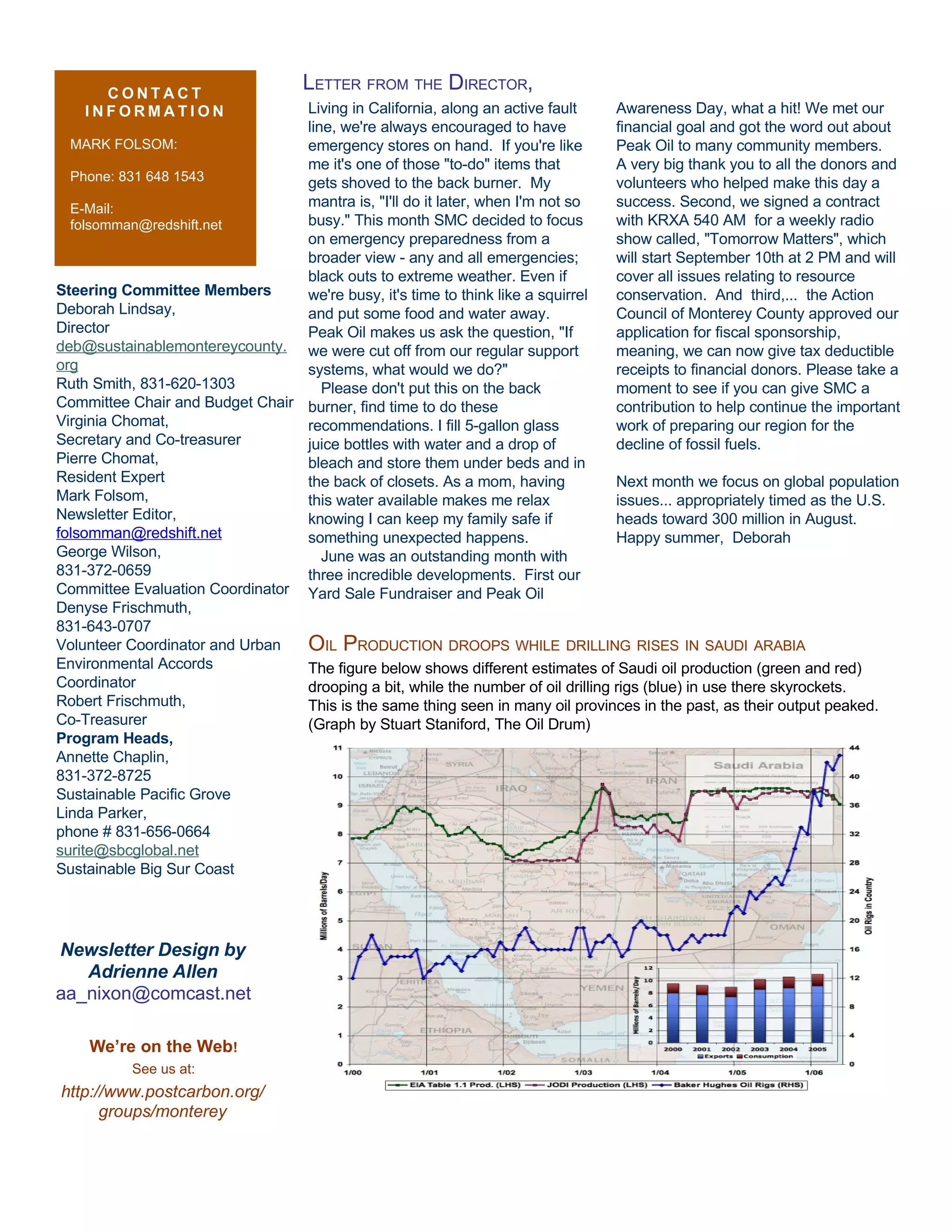 Smc Newsletter July 06