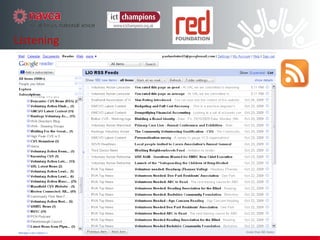 Don’t be daunted by all the tools …  …  we will look at how to use some of them after lunch. 